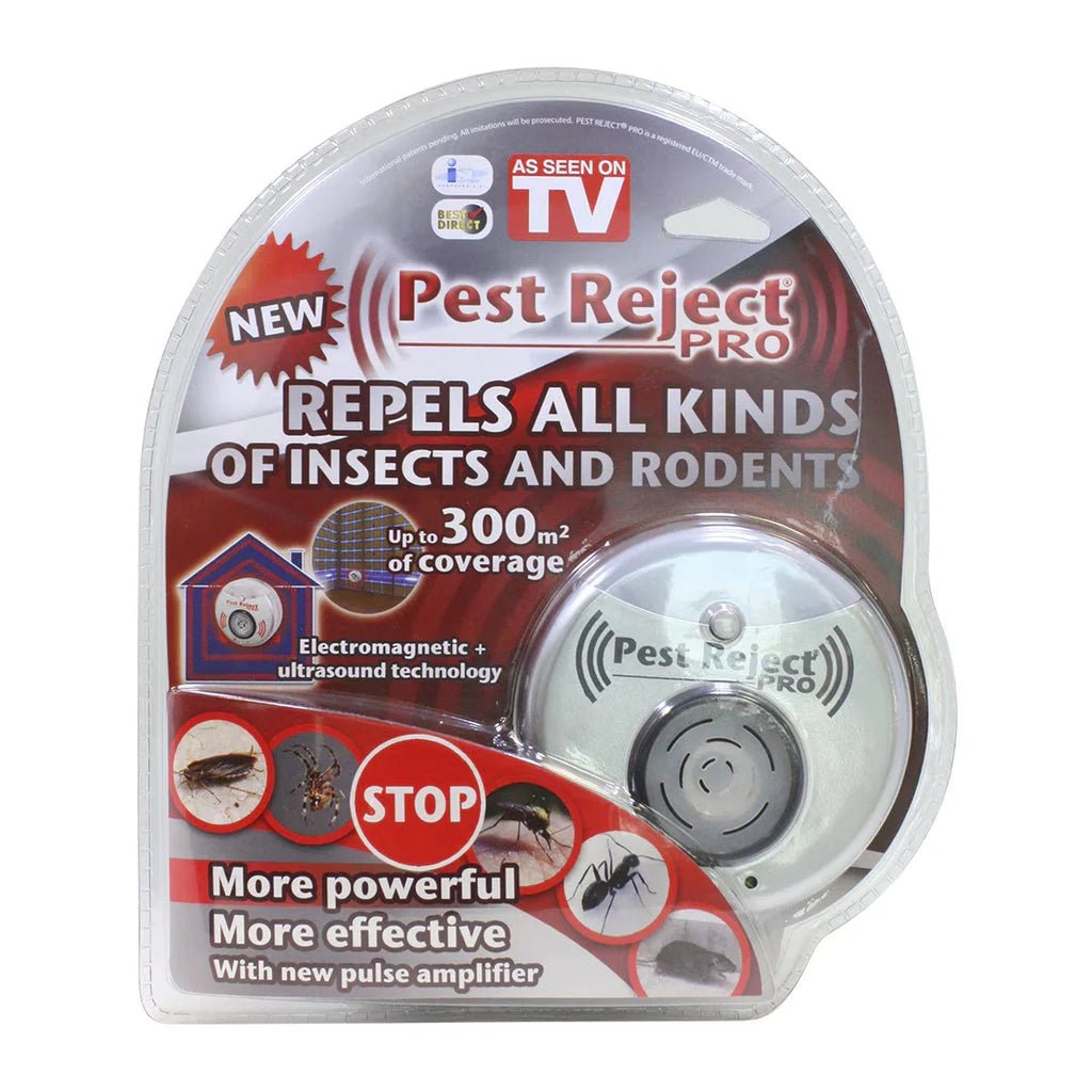 #proRepelente Ultrasónico Insectos, Cucarachas y Roedores - PestRejectPRO™ (OFERTA 2X1)duct_name# - TEKKNOSHOP®
