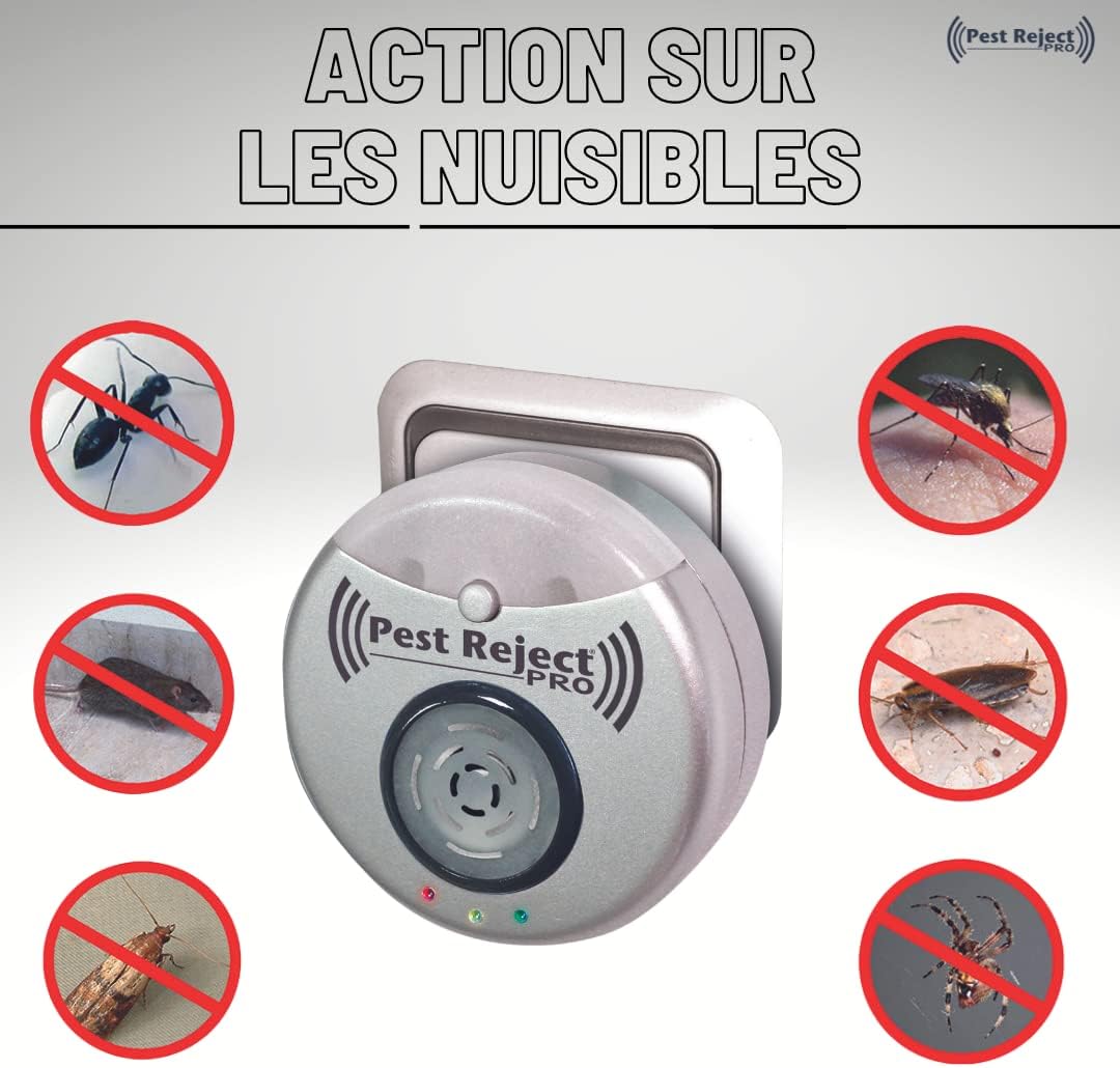 #proRepelente Ultrasónico Insectos, Cucarachas y Roedores - PestRejectPRO™ (OFERTA 2X1)duct_name# - TEKKNOSHOP®