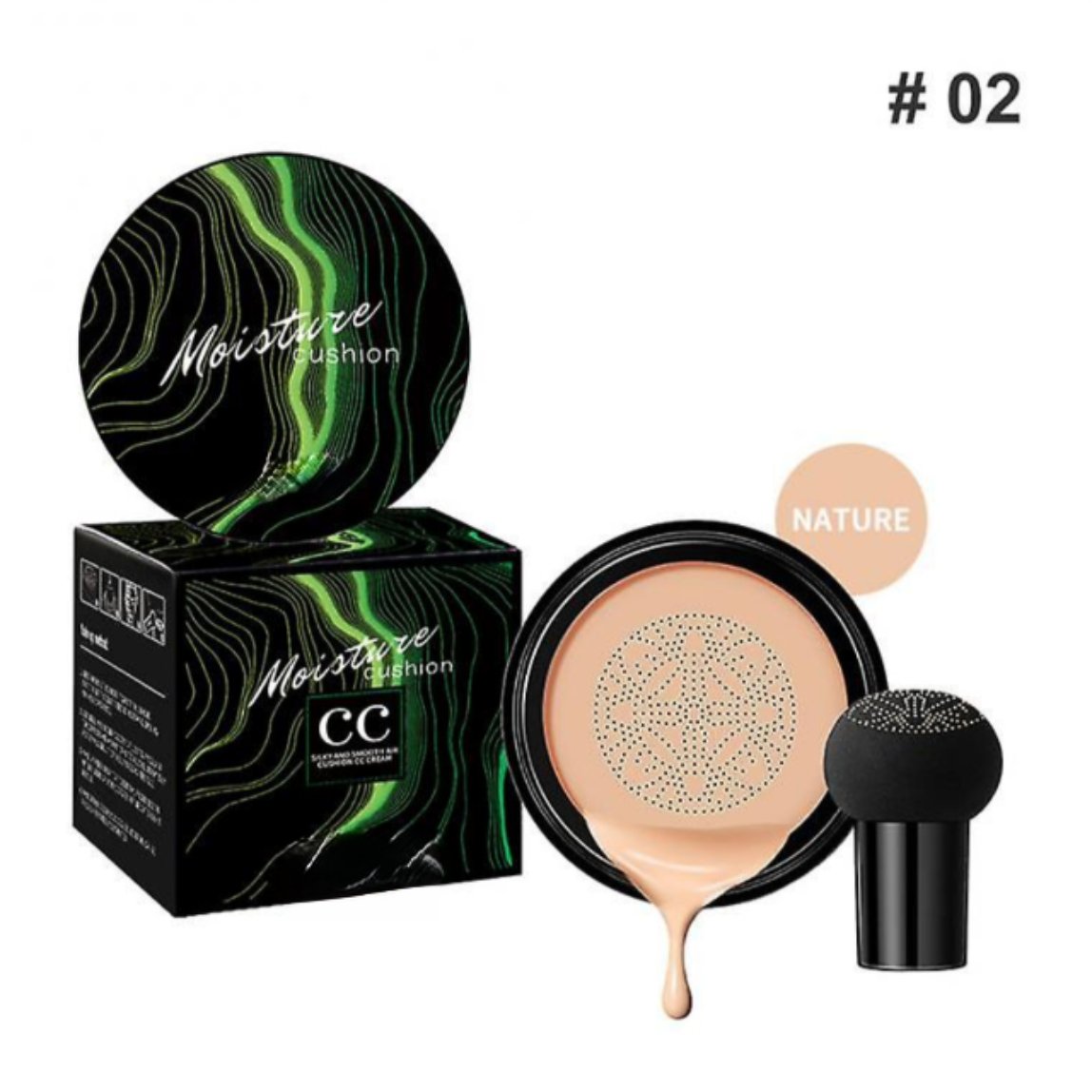 #proBASE DE MAQUILLAJE CC SILKY CREAM + BROCHA DE REGALO (OFERTA 2X1)duct_name# - TeknoTienda