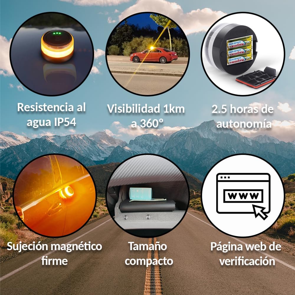 Baliza Emergencia Inteligente V16™