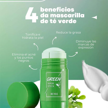 #proMÁSCARILLA CON TÉ VERDE NATURAL - CRYSTAL SKIN™ (OFERTA 2X1)duct_name# - TEKNO
