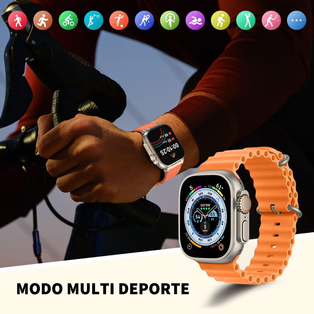 #proSmartWatch S8 ULTRA PRO®️ - Reloj inteligente con múltiples funcionalidadesduct_name# - TEKNO