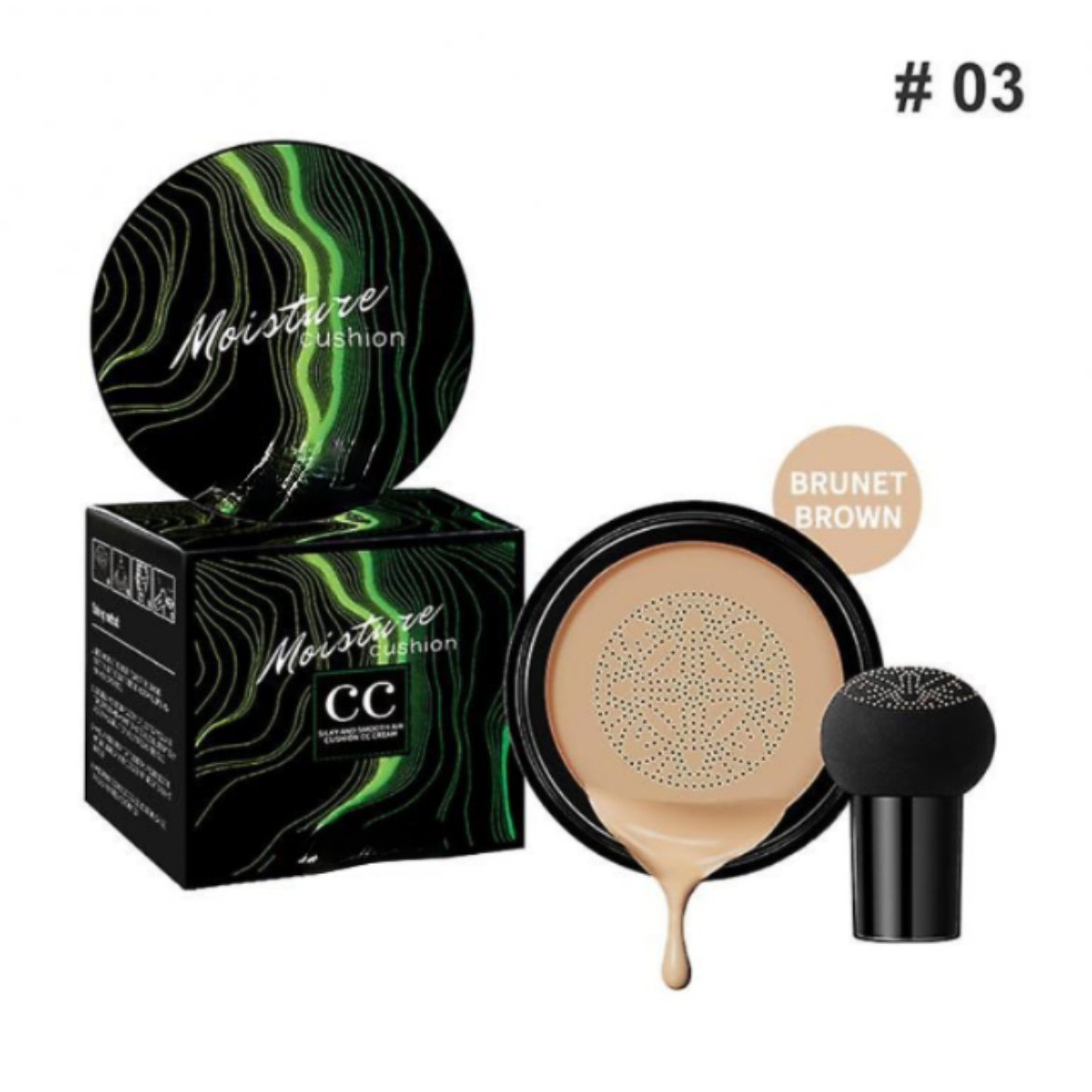 #pro1 BASE DE MAQUILLAJE CC SILKY CREAM + BROCHA DE REGALOduct_name# - TeknoTienda