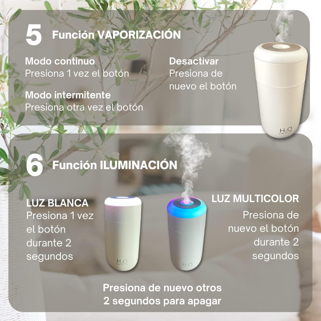 #proHumidificador Ultrasonico LEDduct_name# - TeknoTienda